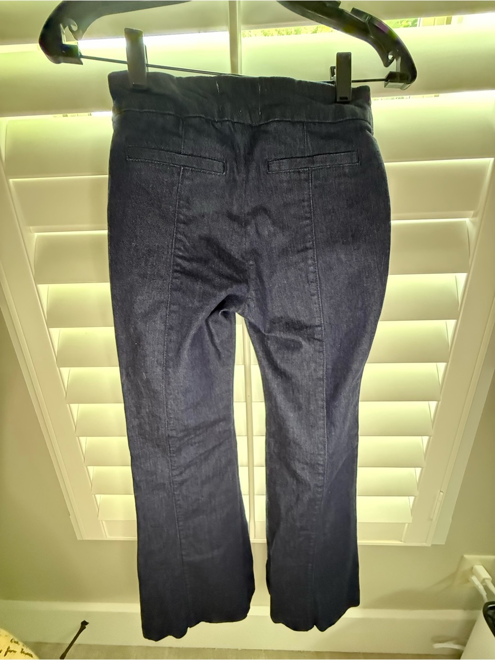 Frame Flared Front Pleat Jeans - Picture 9 of 12